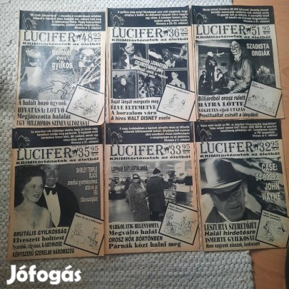 Lucifer újság,magazin gyűjtemény egyben