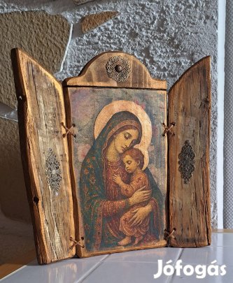 Ludicon táblakép, ikon, szárnyas oltár