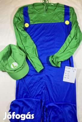 Luigi jelmez, felnőtt jelmez, új G733