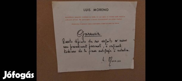 Luis Moreno festmény