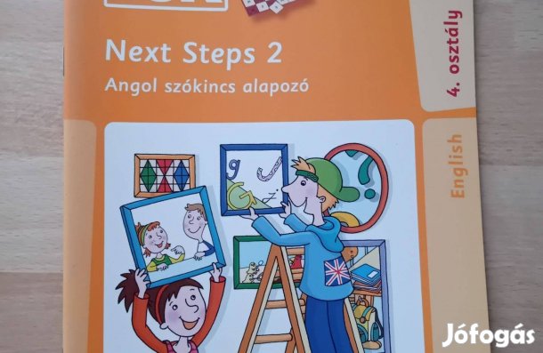 Lük füzet, Next Steps 2, angol, 4. osztály