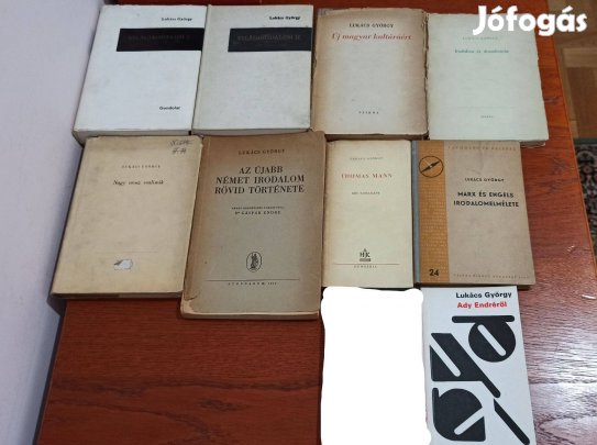Lukács György könyvcsomag / 8 db könyv