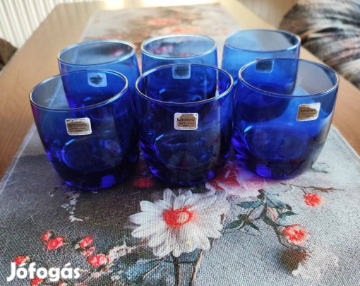 Luminarc kék színű pohár készlet eladó