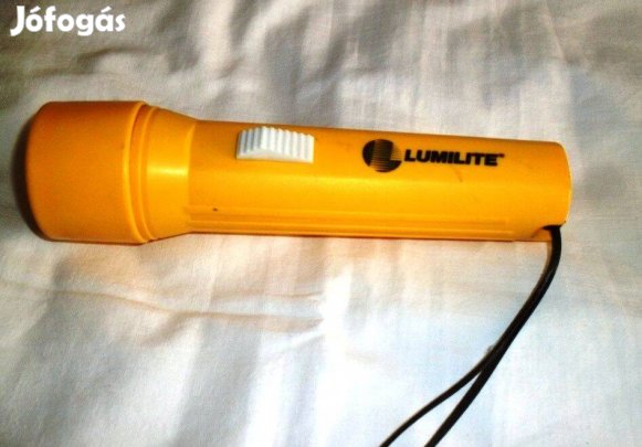 Luminite márkájú elemlámpa ujj