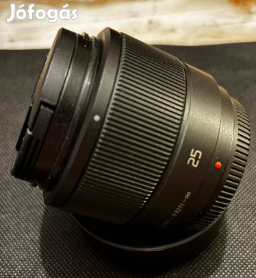 Lumix G25mm f 1.7 ASPH: - fény erős fix objektív