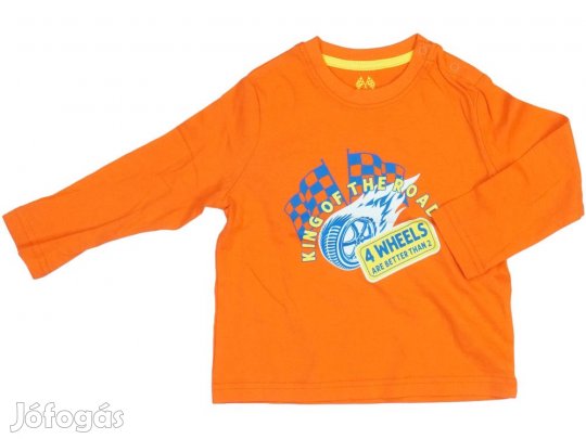 Lupilu Új (címkés) Fiú Hosszú ujjú felső (Méret: 92)