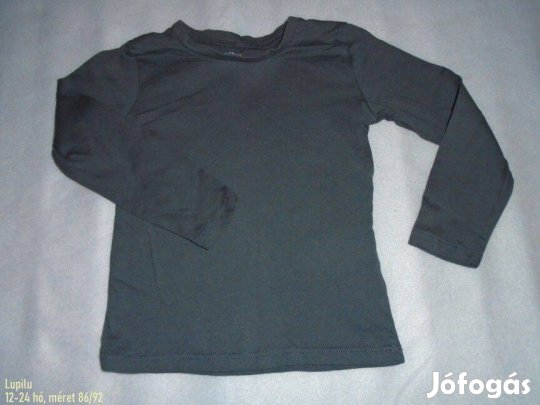 Lupilu hosszú ujjú felső 12-24 hó (méret 86 / 92)