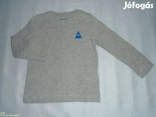 Lupilu hosszú ujjú felső 12-24 hó (méret 86 / 92)