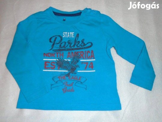 Lupilu mintás hosszú ujjú felső 12-24 hó (méret 86 / 92)