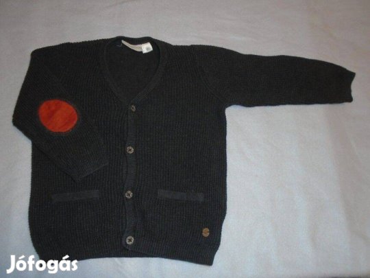 Lupilu szürke színű pulóver kardigán 12-24 hó (méret 86 / 92)