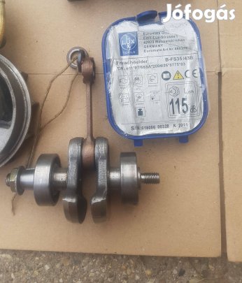 Lux 35 köbcm fűkasza főtengely henger forgattyús ház bontott alkatrész