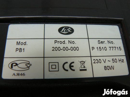 Lux PB1-es motoros fej