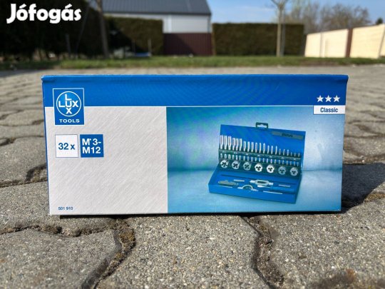 Lux Tools menetjavító / menetmetsző készlet (M3M12)