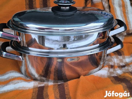Lux prémium indukciós wok és pároló edény akár a Zepter és AMC 