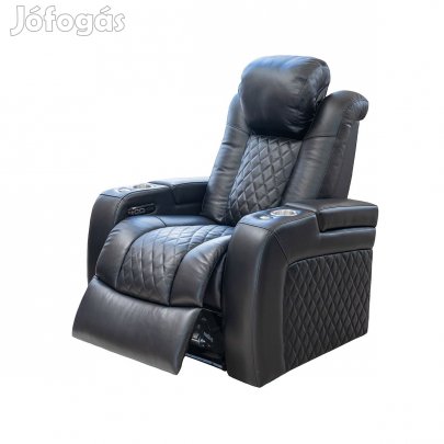 Luxus, egyszemélyes fekvőfotel, relax fotelágy elektromosan dönthető