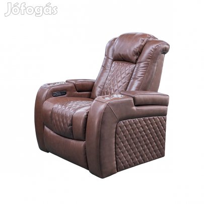 Luxus, egyszemélyes fekvőfotel, relax fotelágy elektromosan dönthető