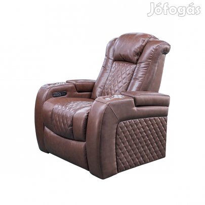 Luxus, egyszemélyes fekvőfotel, relax fotelágy elektromosan dönthető