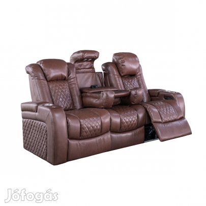 Luxus, háromszemélyes fekvőfotel, relax fotelágy elektromosan