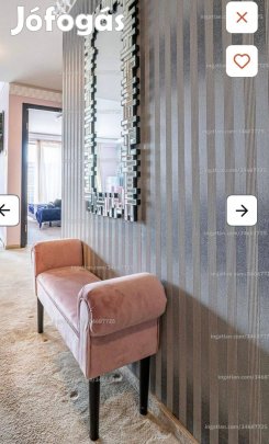 Luxus design tükör fali