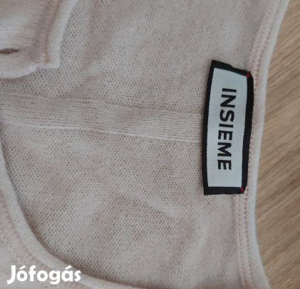 Luxus női kasmír kardigán pulóver szett