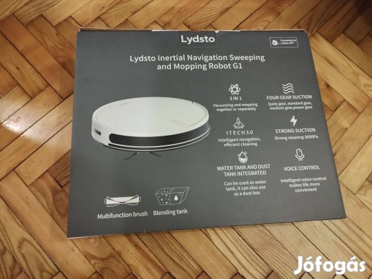 Lydsto G1 takarítórobot, robotporszívó felmosó funkcióval