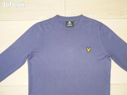 Lyle & Scott gyapjú pulóver (S)