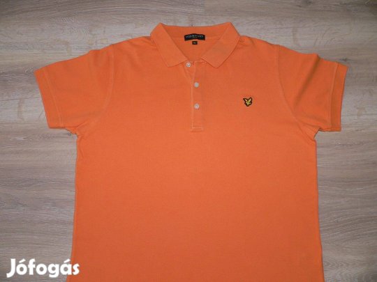 Lyle & Scott rövid ujjú galléros póló (XL)