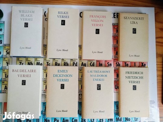 Lyra Mundi kötetek újszerű állapotban