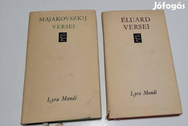Lyra Mundi verseskönyv -Majakovszkij-Éluard