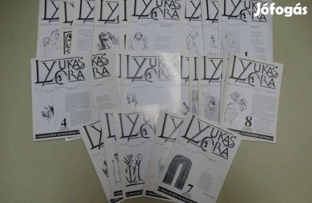 Lyukasóra irodalmi magazin csomag 30 darab egyben eladó Lyukasóra irod