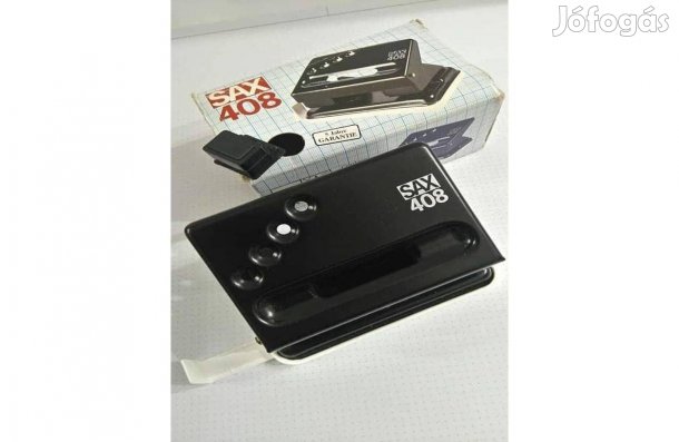 Lyukasztó SAX 408 (30 lap) fekete eladó!