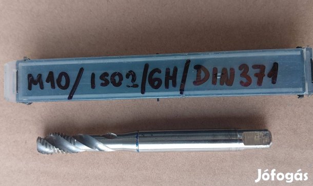 M10 menetfúró, gépi menetfuro, DIN371