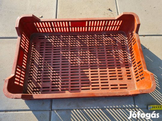 M10 rekesz 600x400x150mm, barna