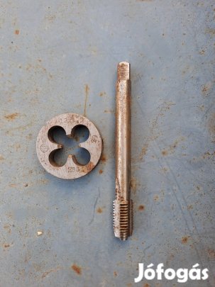 M12x1,5 menetmetsző, menetfúró 