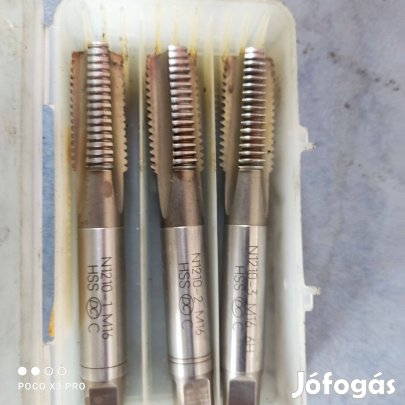 M16 menetfúró jó állapotú minőségi HSS DC Swiss