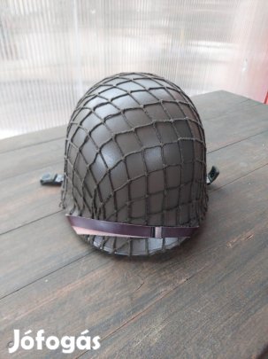 M1-es amerikai rohamsisak, álcahálóval, eredeti, vietnámi háborús