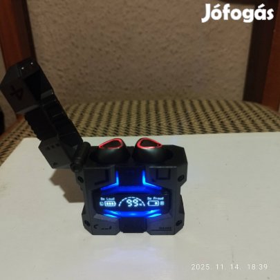 M45 vezeték nélküli Gamer TWS fülhallgató töltőtokkal