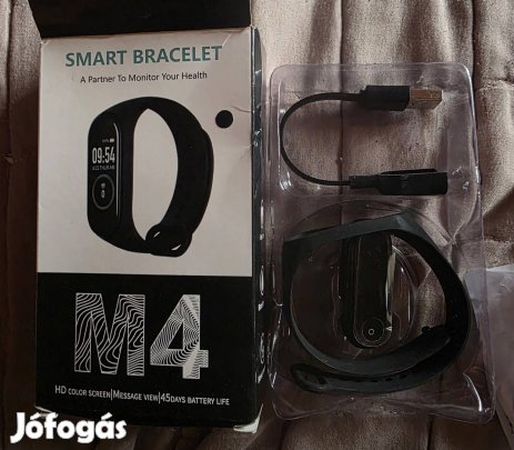 M4 Sport Okosóra Okoskarkötő Fitness Óra