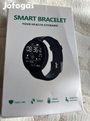 M5 fitnesz karkötő, aktivitásmérő okosóra pulzus- és vérnyomásméréssel