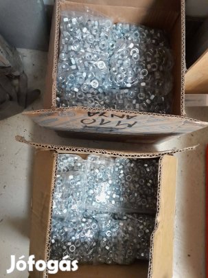 M8 horganyzott anyacsavar eladó