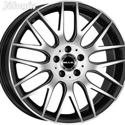 MAK ARROW-D Fényes fekete Polírozott 11X21 5X112 ET55 CB66,6 |