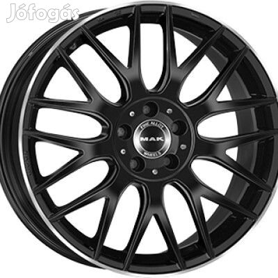 MAK ARROW Fényes fekete Polírozott LIP 8,5X21 5X112 ET51 CB66,6 |