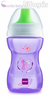 MAM ivástanuló pohár, csepegésmentes, 8+ hó, 270 ml