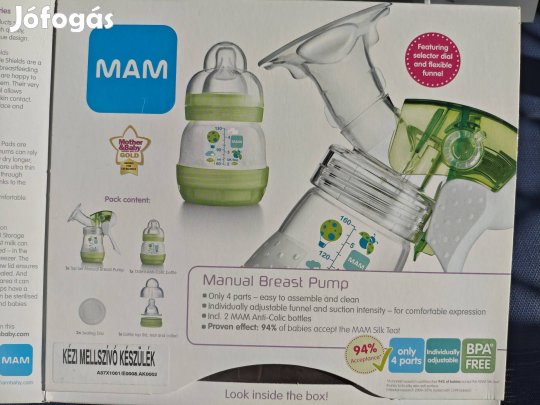 MAM kézi mellszívó készlet újszerű