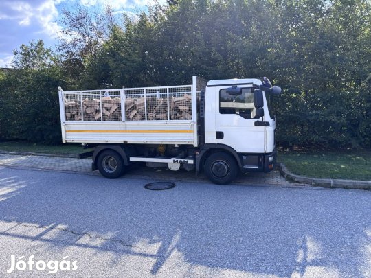 MAN 12 T 3 oldalra billenős, diff. zár / 3,5 t horog