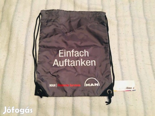 MAN busz, kamion, teherautó hátitáska, hátizsák, erős edzőzsák