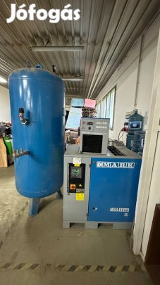 MARK MSA 11 kW csavarkompresszor + 900L tartály + hűtveszárító