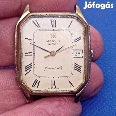 MARVIN Quartz ETA 555.412 -es Szerkezettel Férfikaróra