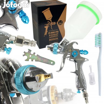 MAR-POL festékszóró pisztoly Hvpl 1,4 mm 600ml M80606