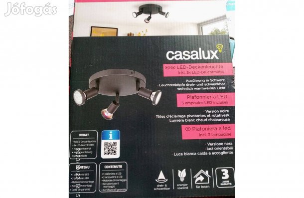 MATT LED 3-AS lámpa,Német Minőség Extra Takarékos 14W Elegáns Divato